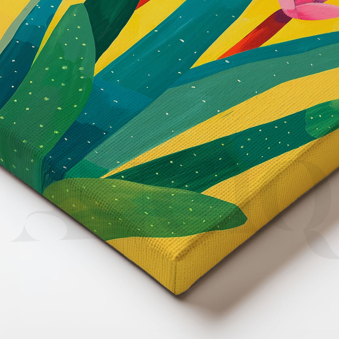 Modern Botanical Wall Artwork (Ready to Ship) – Asha Art Studio
