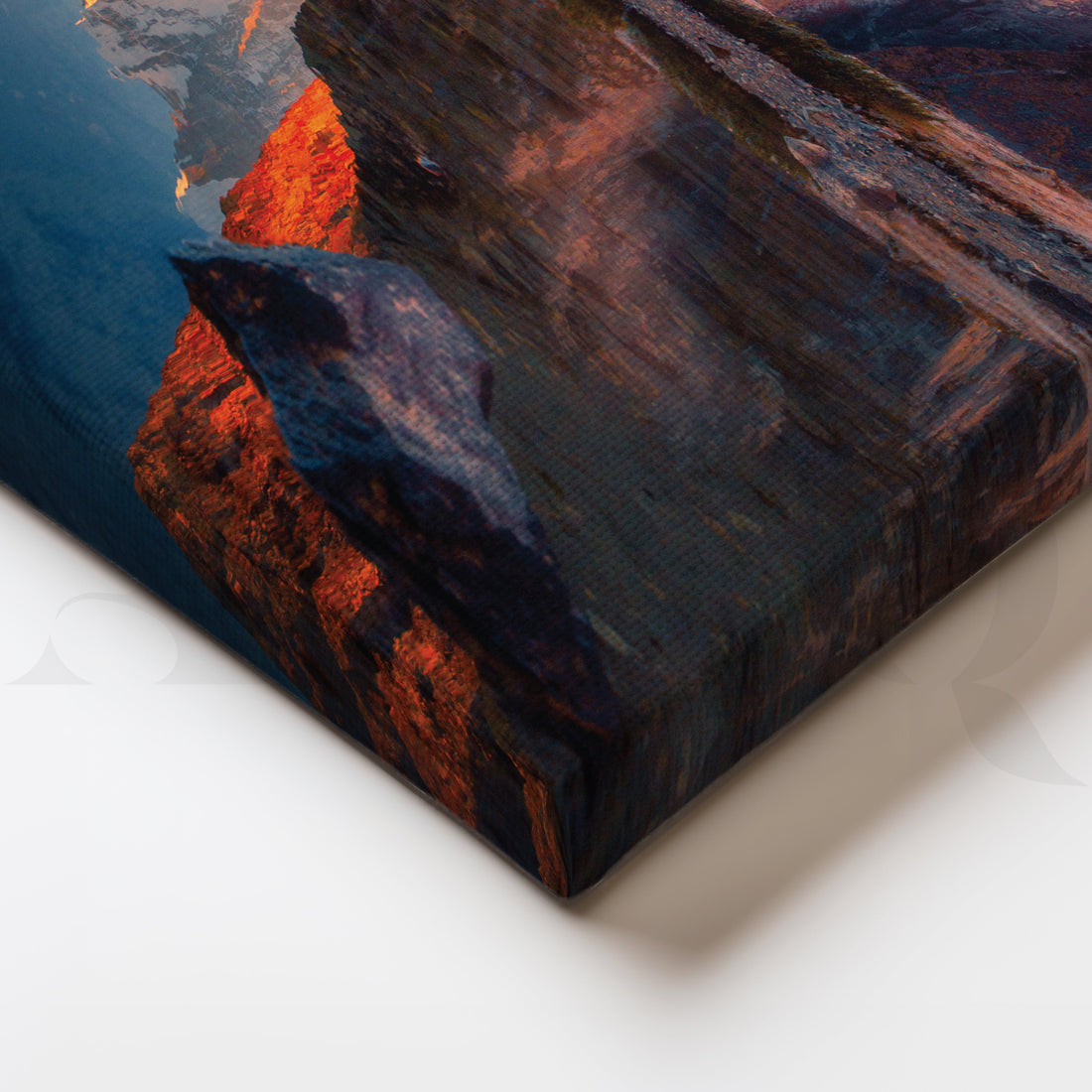 Majestic Dawn Canvas Artwork – Asha Art Studio