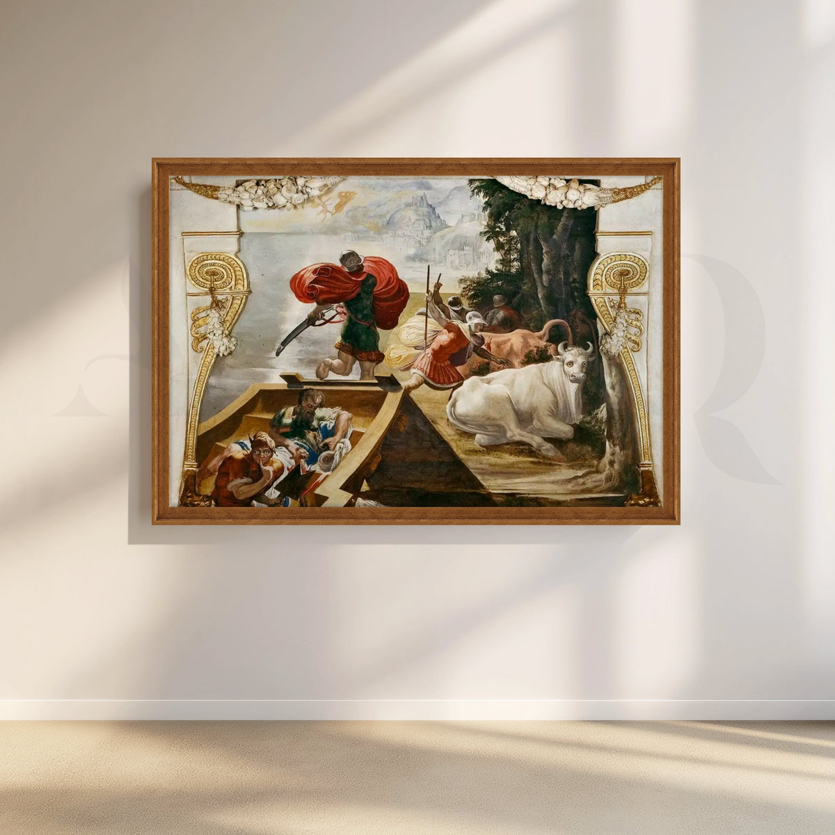 Historic Voyage & Mythology Canvas Artwork – Asha Art Studio – Image 6