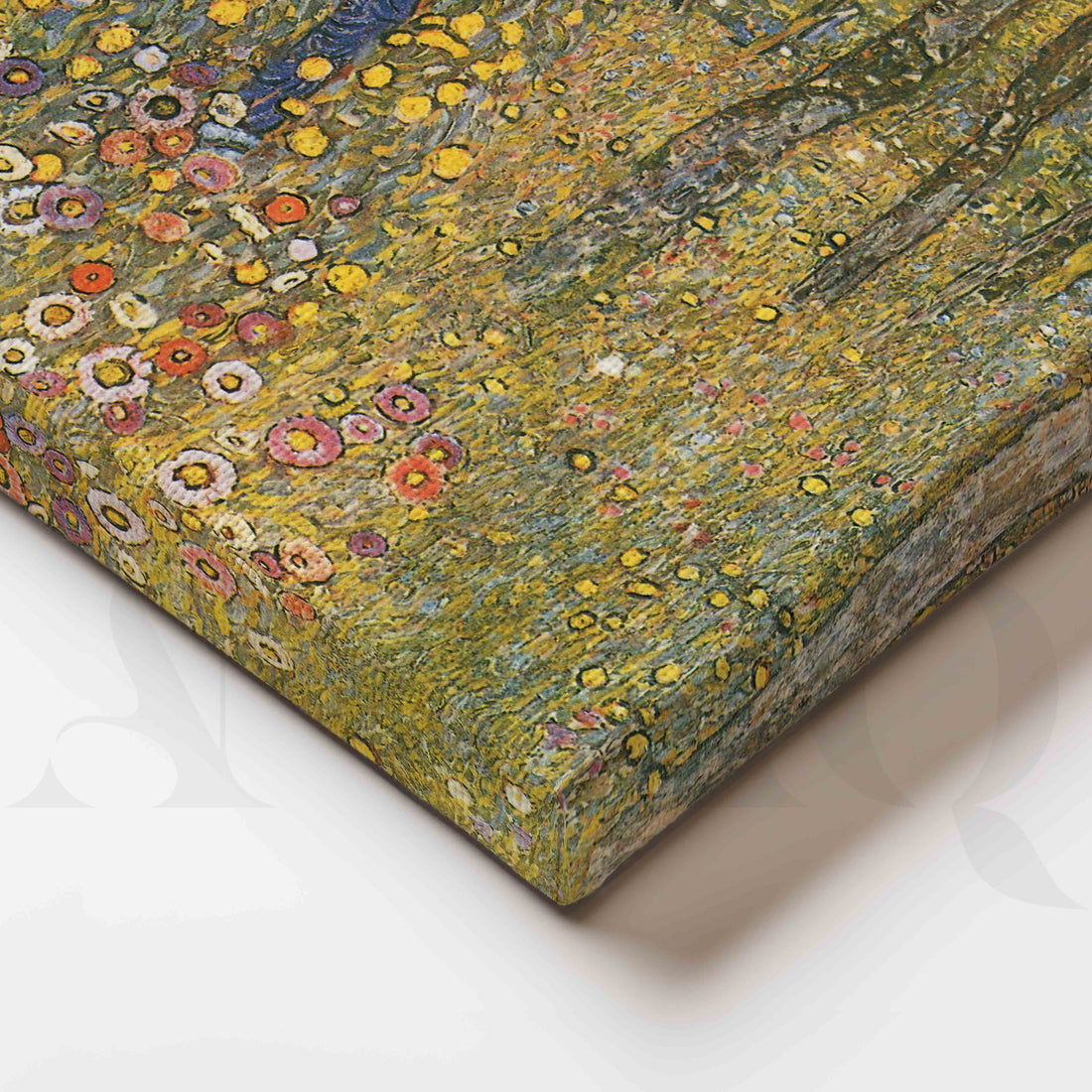 Gustav Klimt Garden Woman Floral Canvas Artwork – Asha Art Studio