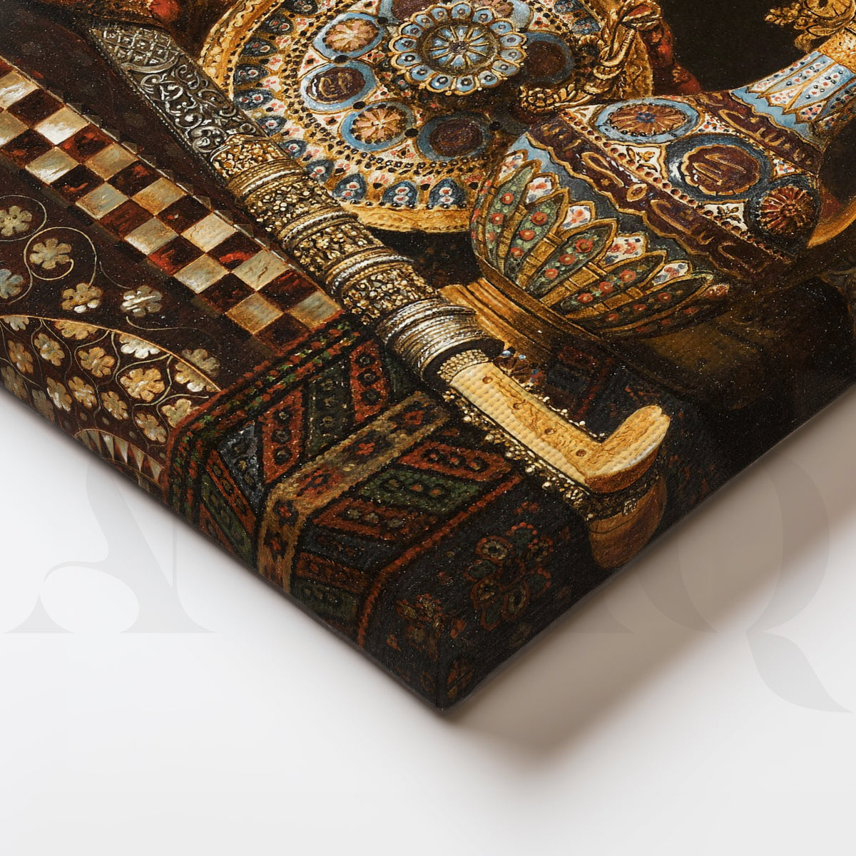 Vintage Antique Artefacts Gallery Wall – Set of 3 Classic Still Life Artworks - 18 x 24 Inches – Asha Art Studio – Image 2
