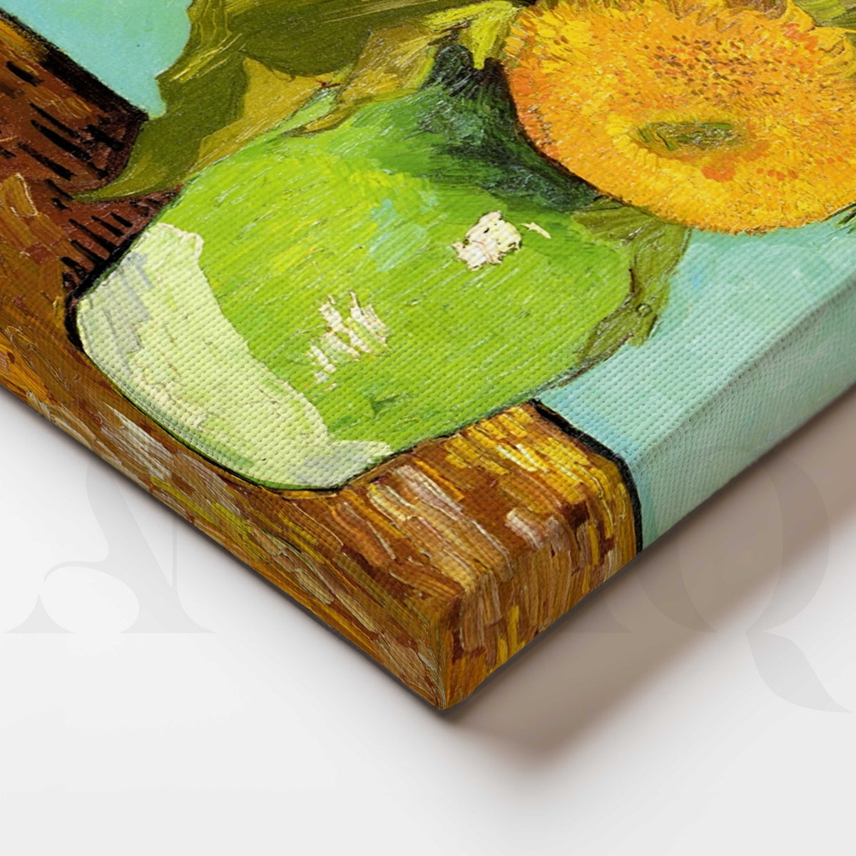 Asha Art Studio Van Gogh Sunflowers Canvas Artwork – Asha Art Studio – Image 2