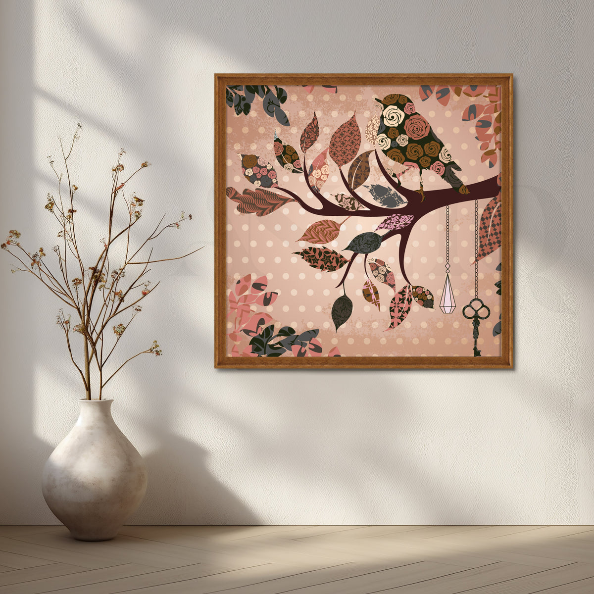 Whispering Branches Canvas Artwork – Asha Art Studio – Image 6