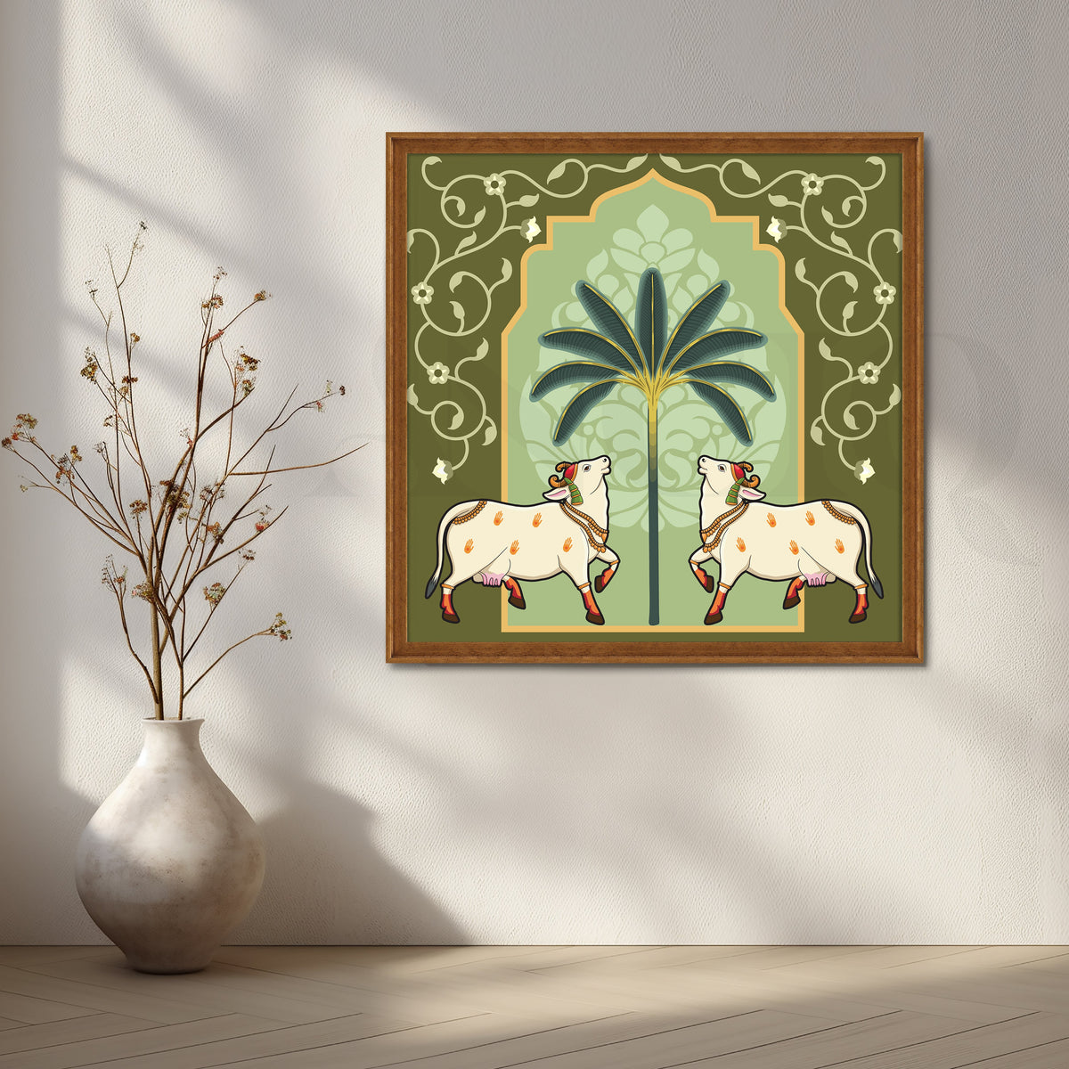 Sacred Harmony Canvas Artwork – Asha Art Studio – Image 6