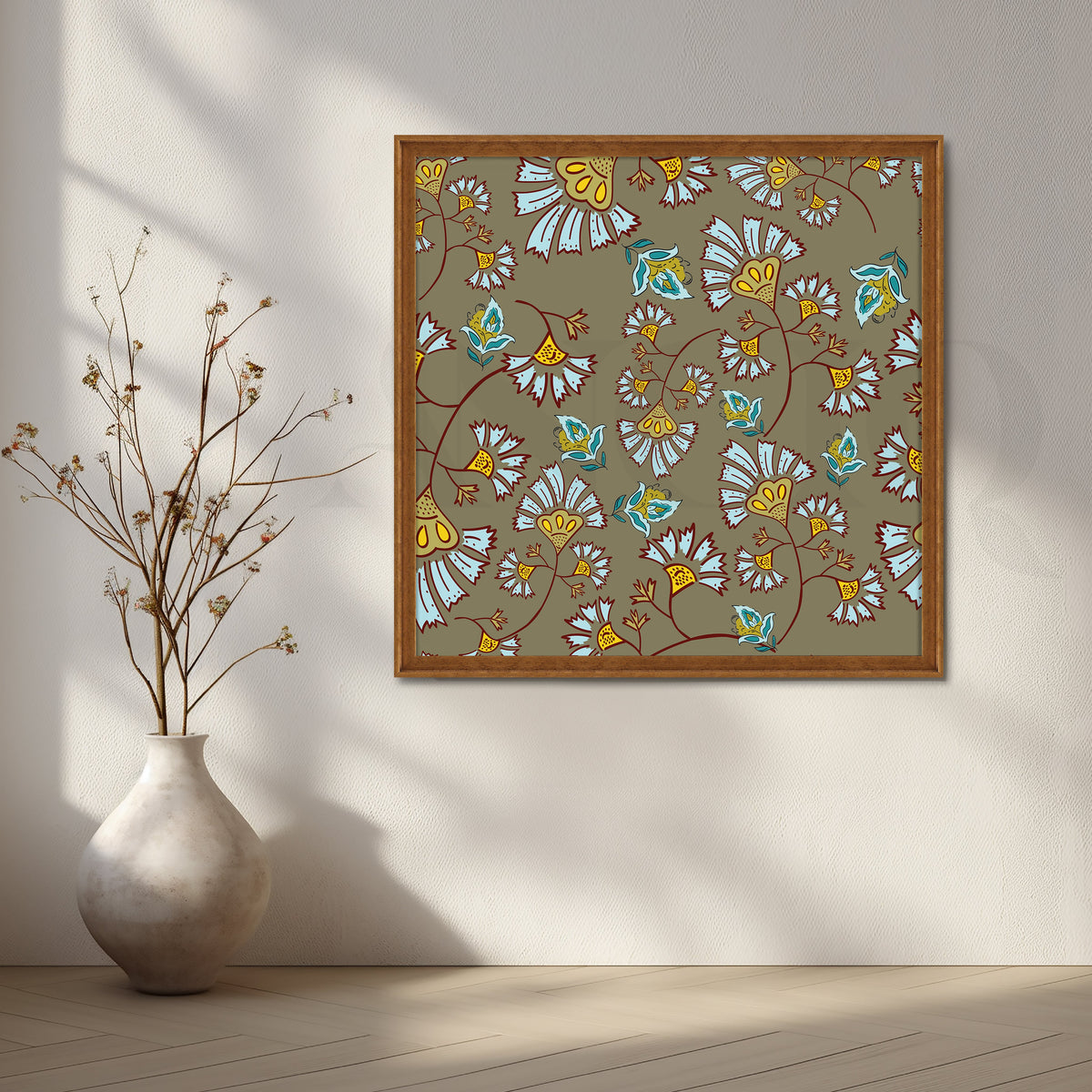 Pastel Meadow Canvas Artwork – Asha Art Studio – Image 6