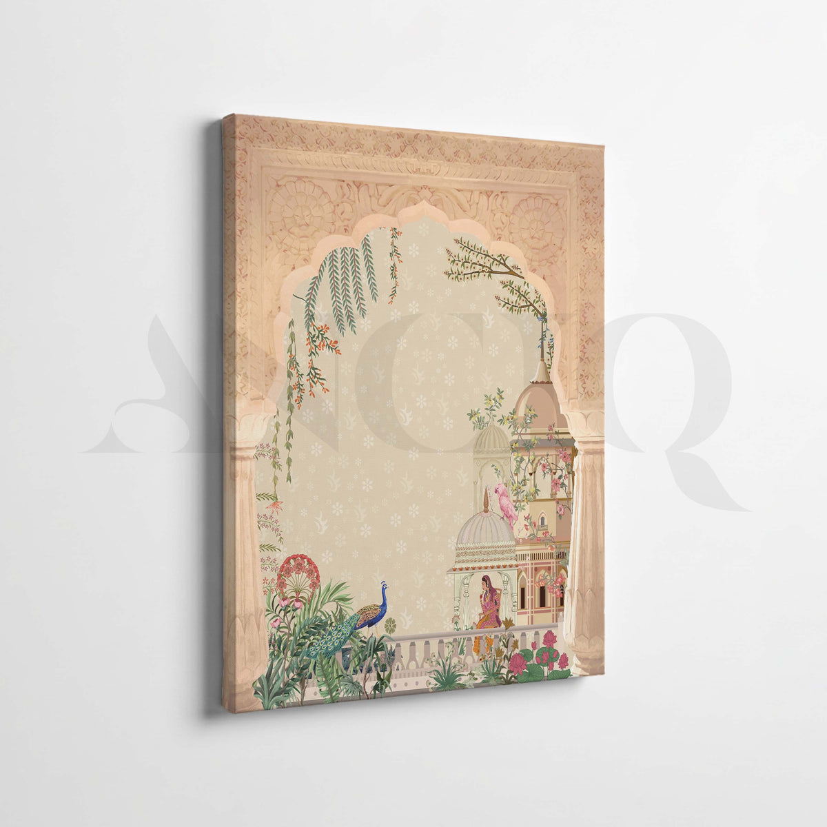 Royal Palace Heritage Gallery Wall Canvas Artwork Set of 2 – Asha Art Studio – Image 3