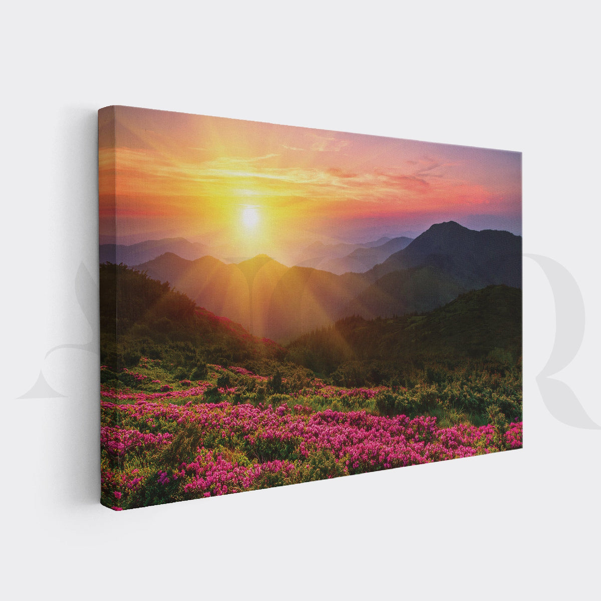 Morning Bliss Canvas Artwork (Ready to Ship) – Asha Art Studio – Image 3