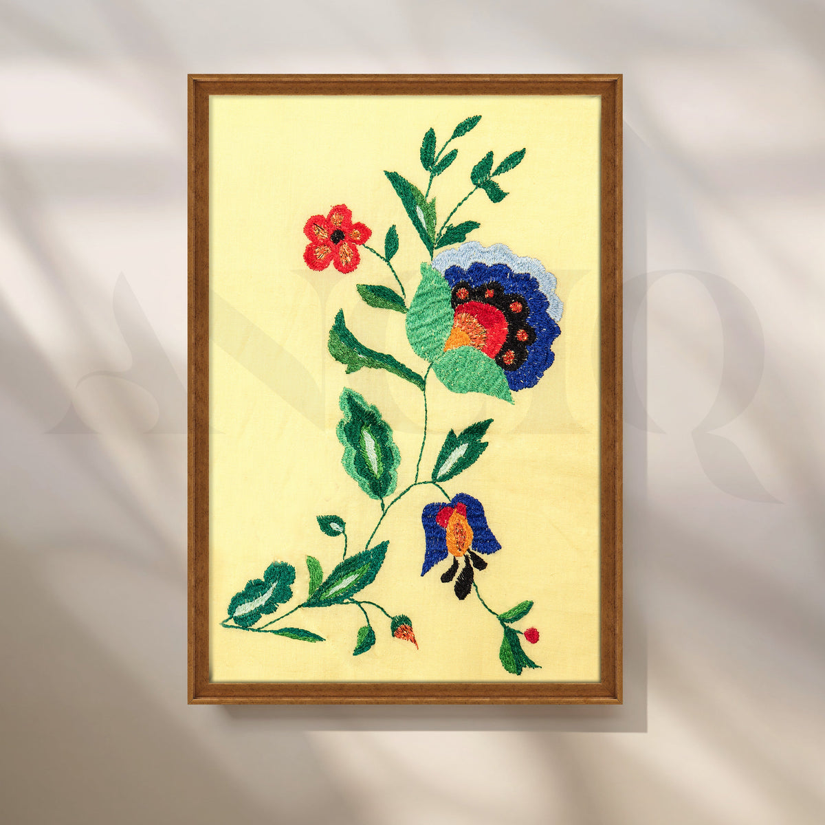 Folk Bloom Canvas Artwork – Asha Art Studio – Image 6