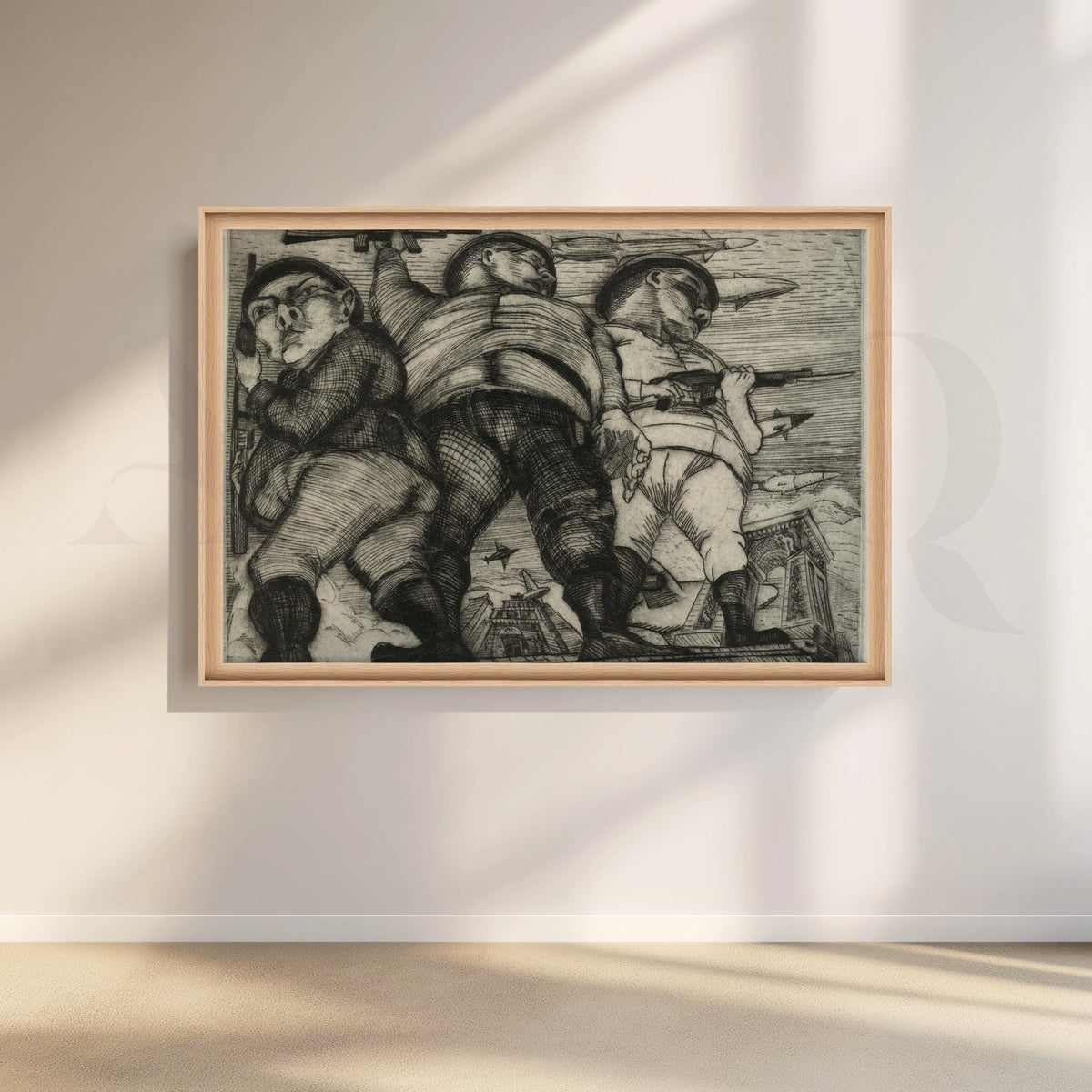March of the Soldiers Canvas Artwork – Asha Art Studio – Image 5