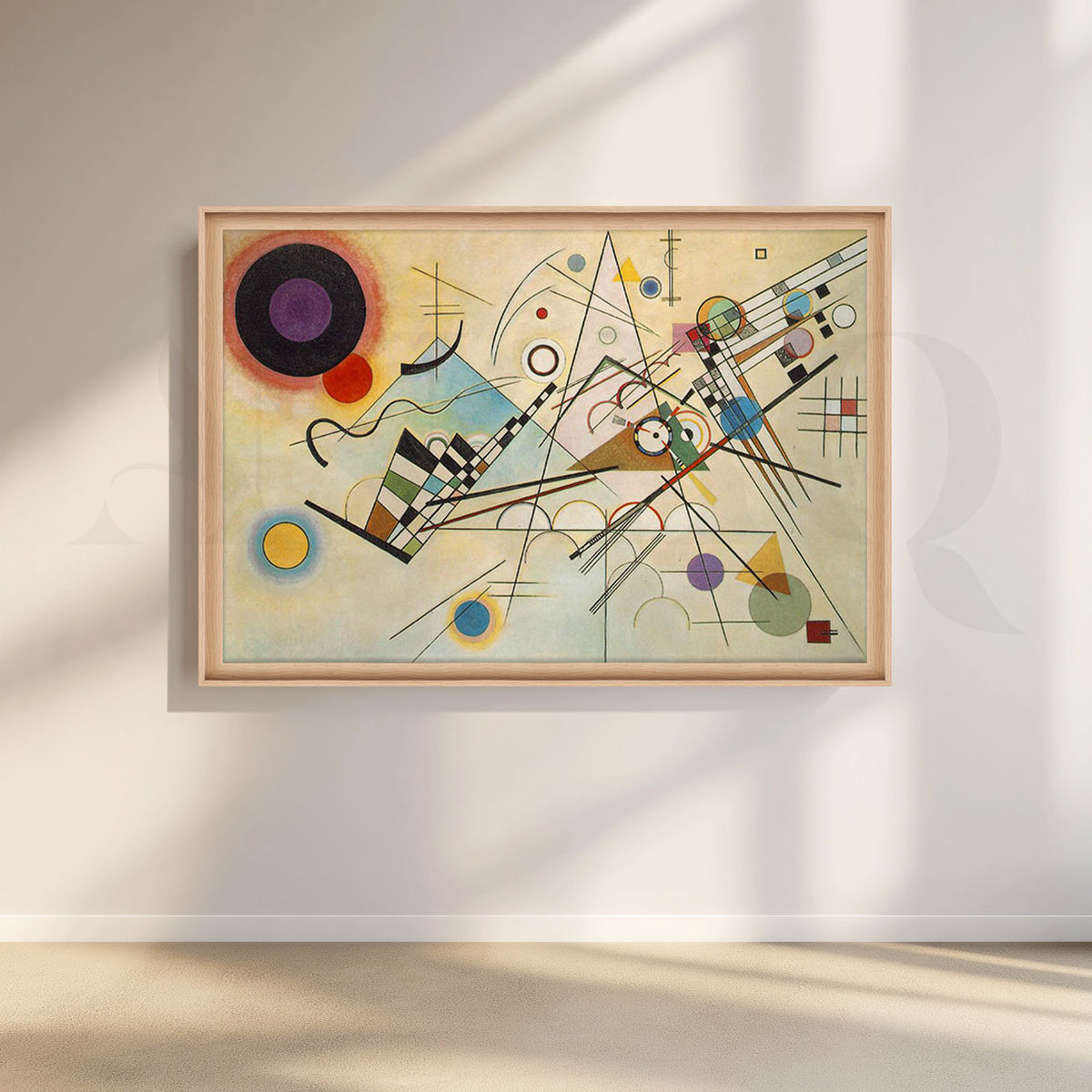 Inspired Geometric Abstract Canvas Artwork – Asha Art Studio – Image 5