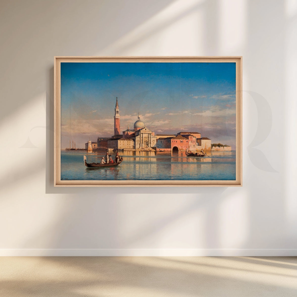 San Giorgio Silhouette Canvas Artwork – Asha Art Studio – Image 5