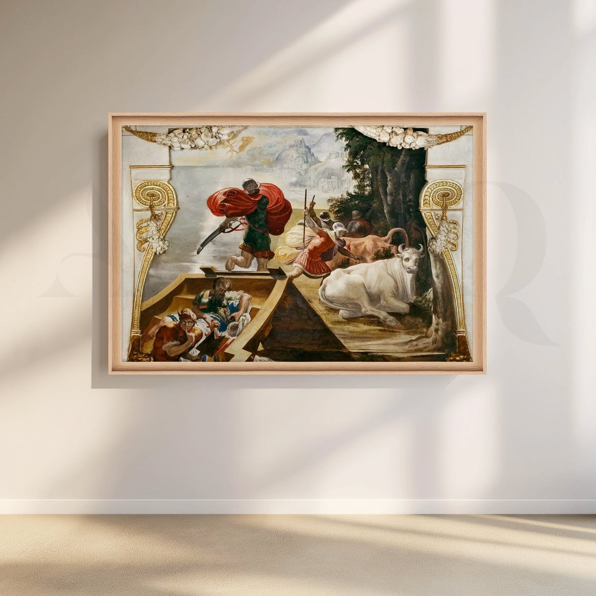 Historic Voyage & Mythology Canvas Artwork – Asha Art Studio – Image 5