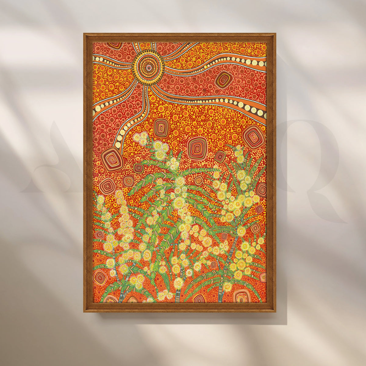 Wildflower Dreaming Canvas Artwork – Asha Art Studio – Image 6