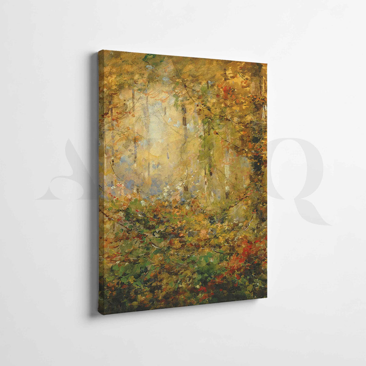 Woodland Pastoral Landscape Gallery Wall Artwork Set of 2 – Asha Art Studio – Image 3