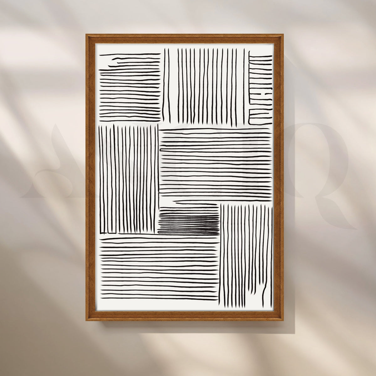 Linear Mind Canvas Artwork – Asha Art Studio – Image 6