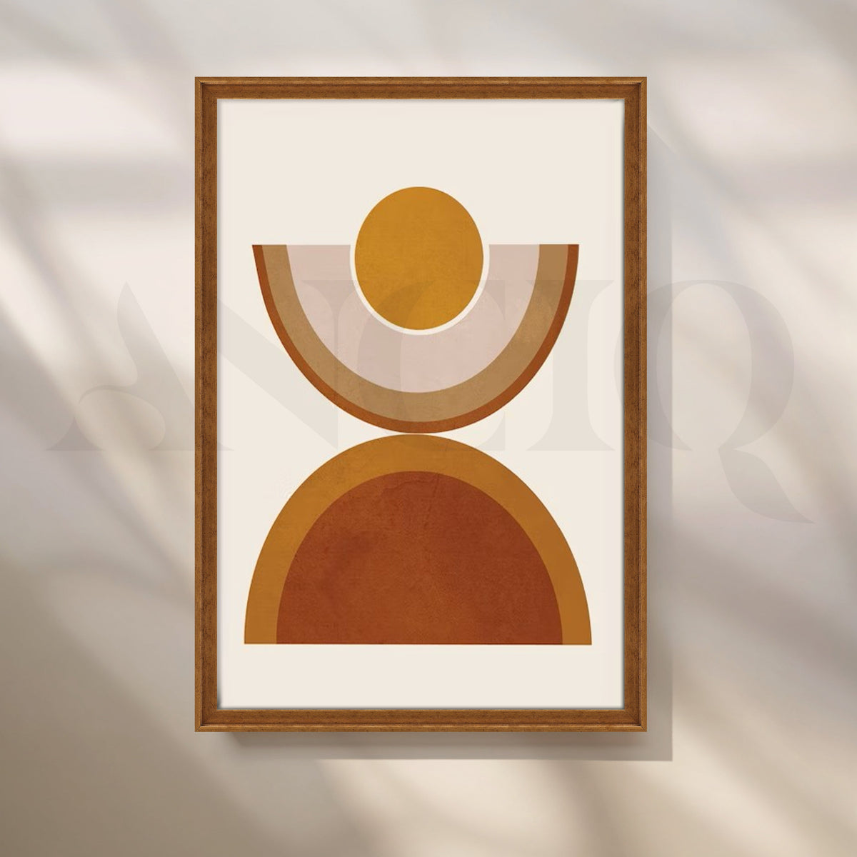 Minimal Geometric Abstract Canvas Artwork – Asha Art Studio – Image 6