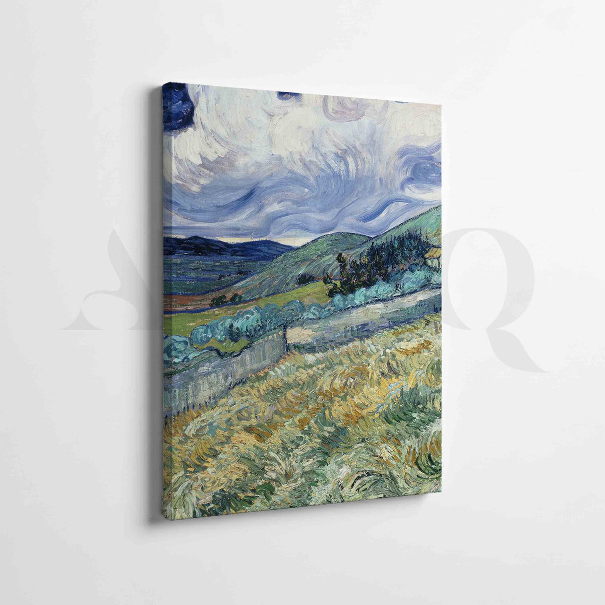 Van Gogh Inspired Countryside Gallery Wall Artwork Set of 2 – Asha Art Studio – Image 3