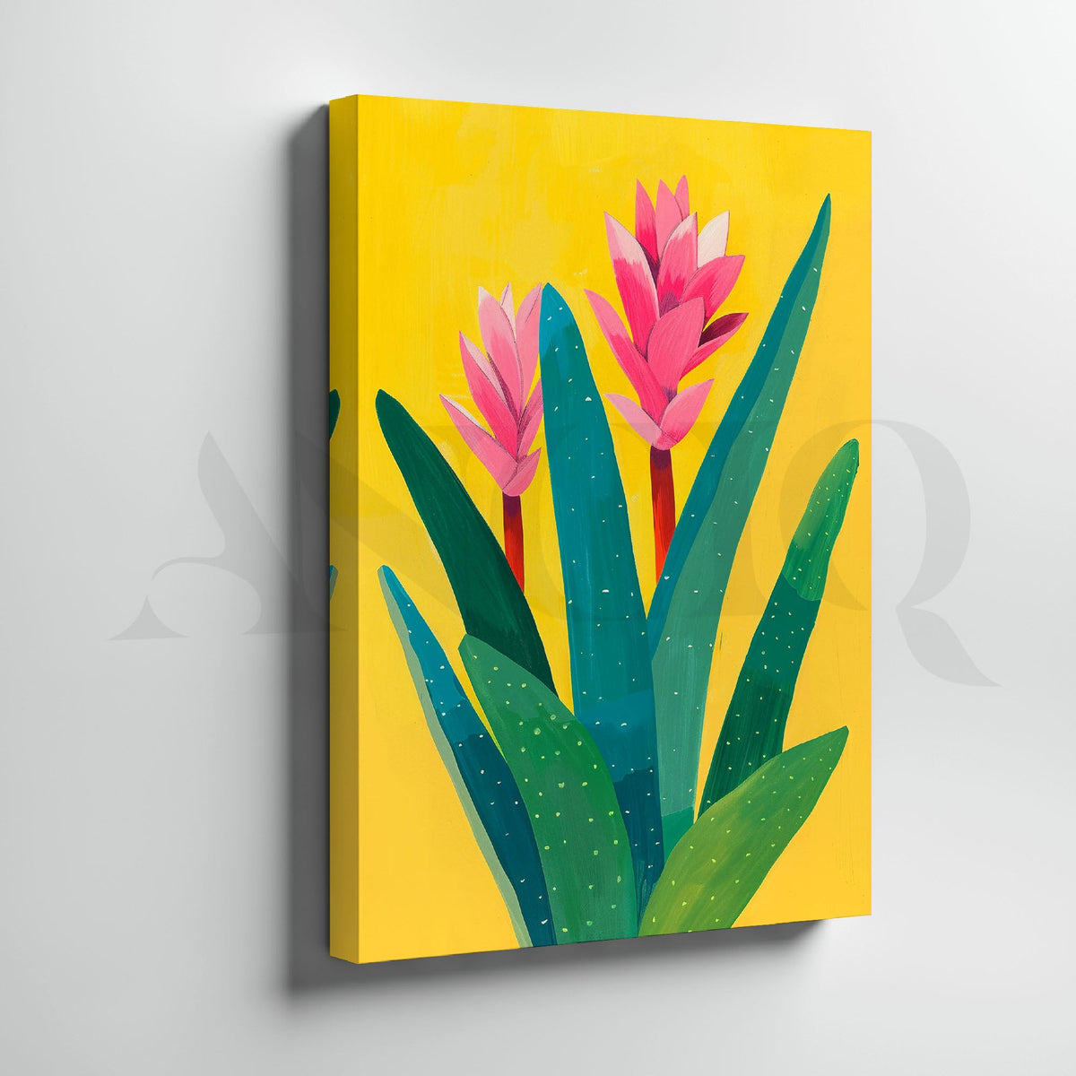 Modern Botanical Wall Artwork (Ready to Ship) – Asha Art Studio – Image 3