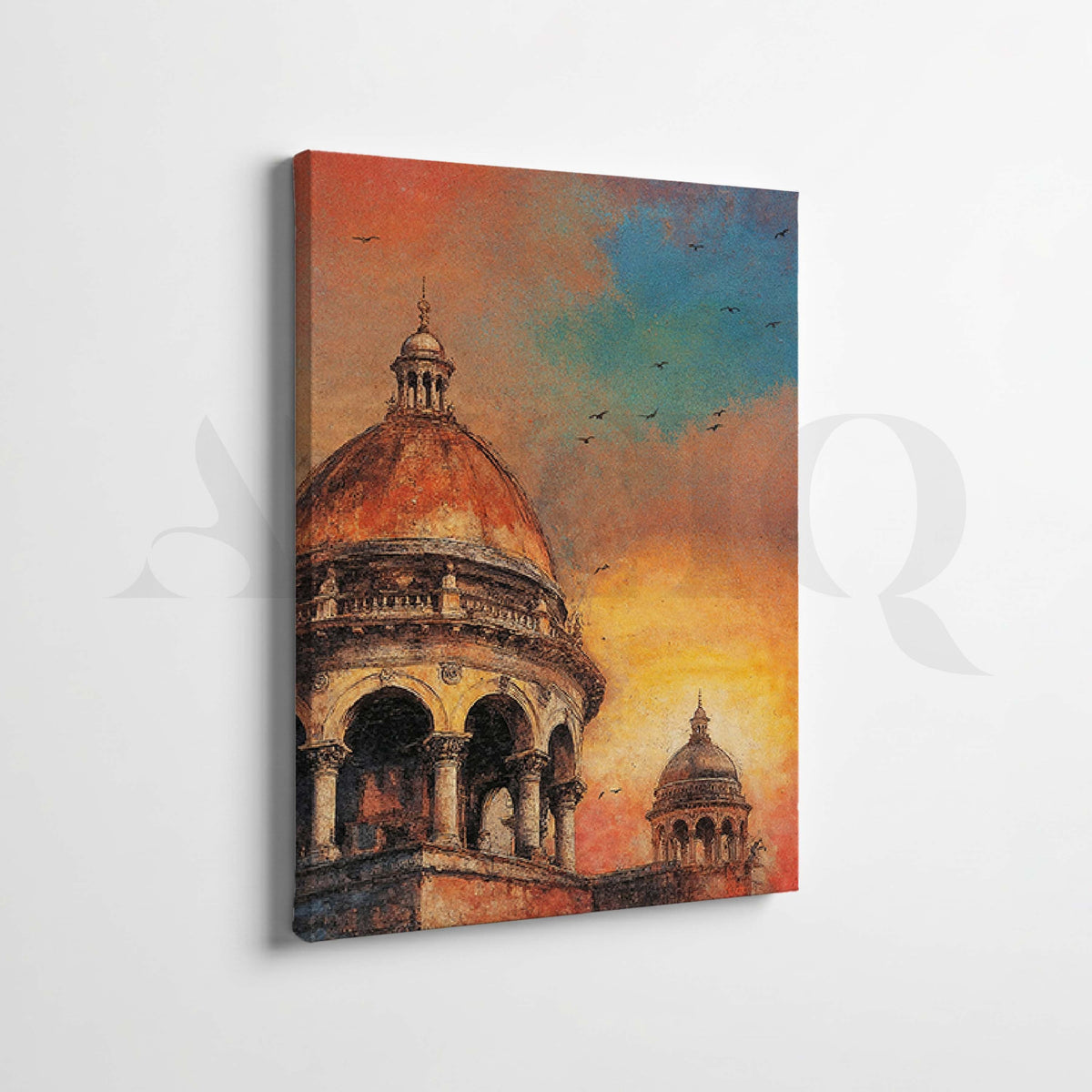 Mughal Heritage Gallery Wall Canvas Artwork Set of 2 – Asha Art Studio – Image 3