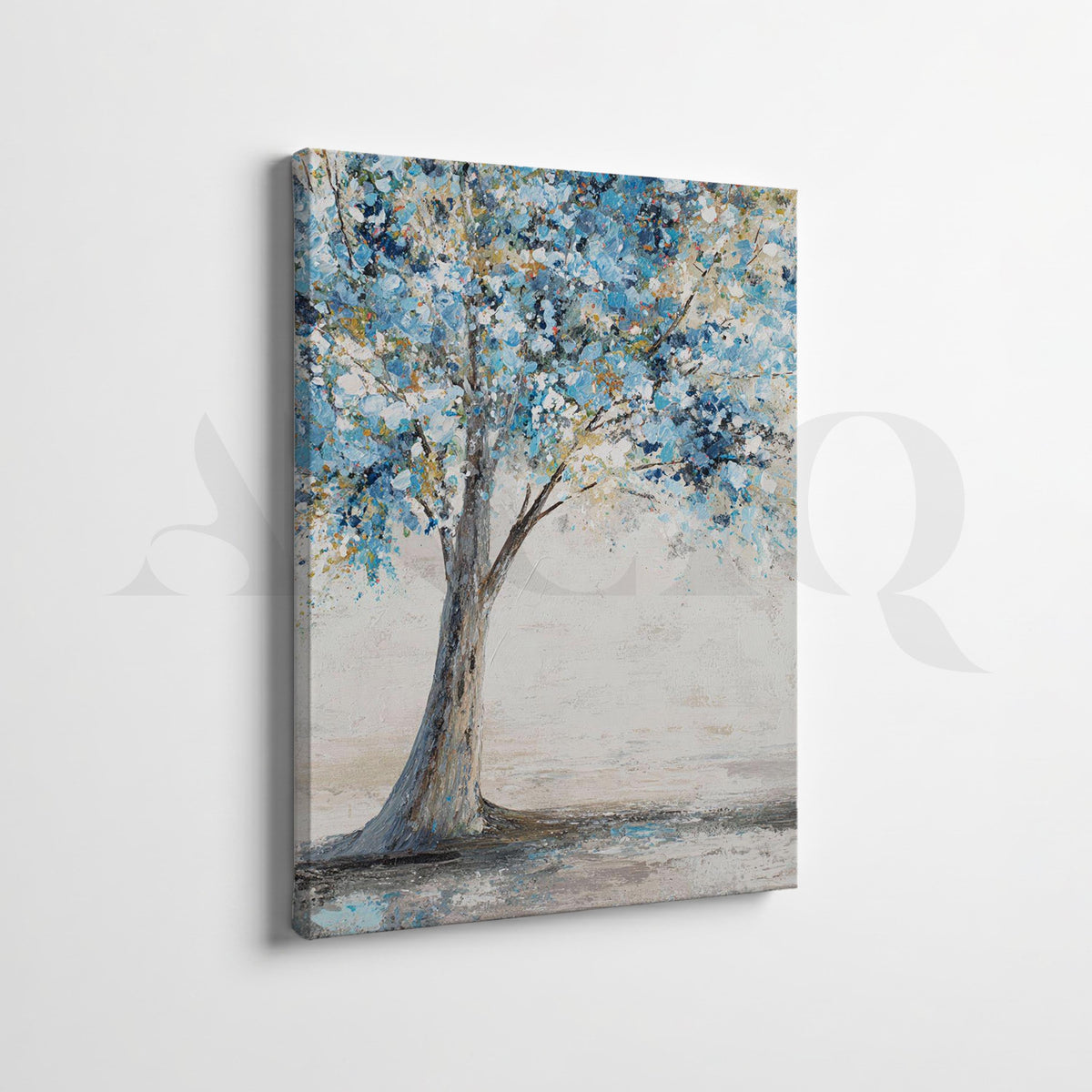 Sailboat and Blue Tree Gallery Wall Set of 2 – Asha Art Studio – Image 4