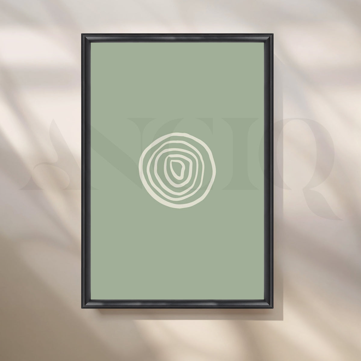 Center of Calm Canvas Artwork – Asha Art Studio – Image 3