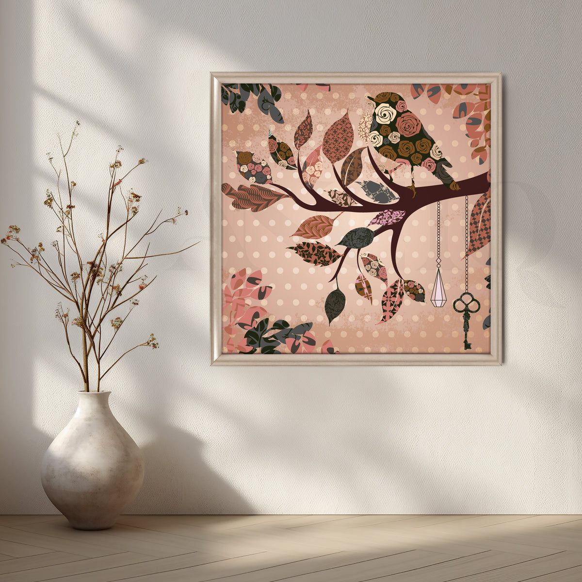 Whispering Branches Canvas Artwork – Asha Art Studio – Image 4