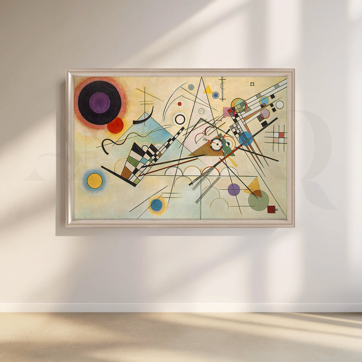 Inspired Geometric Abstract Canvas Artwork – Asha Art Studio – Image 4