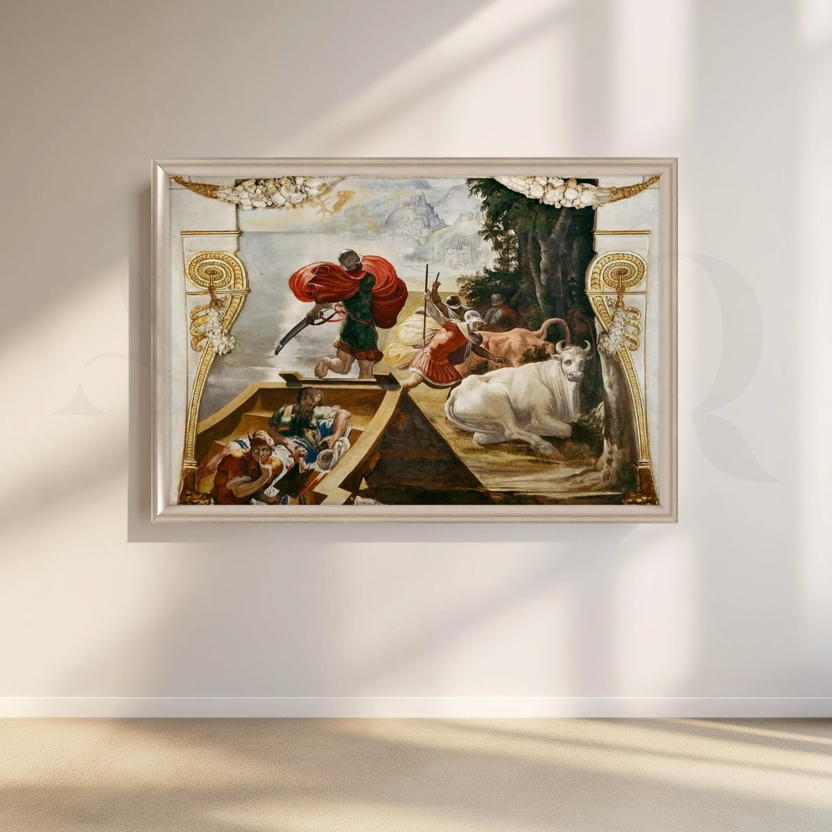 Historic Voyage & Mythology Canvas Artwork – Asha Art Studio – Image 4