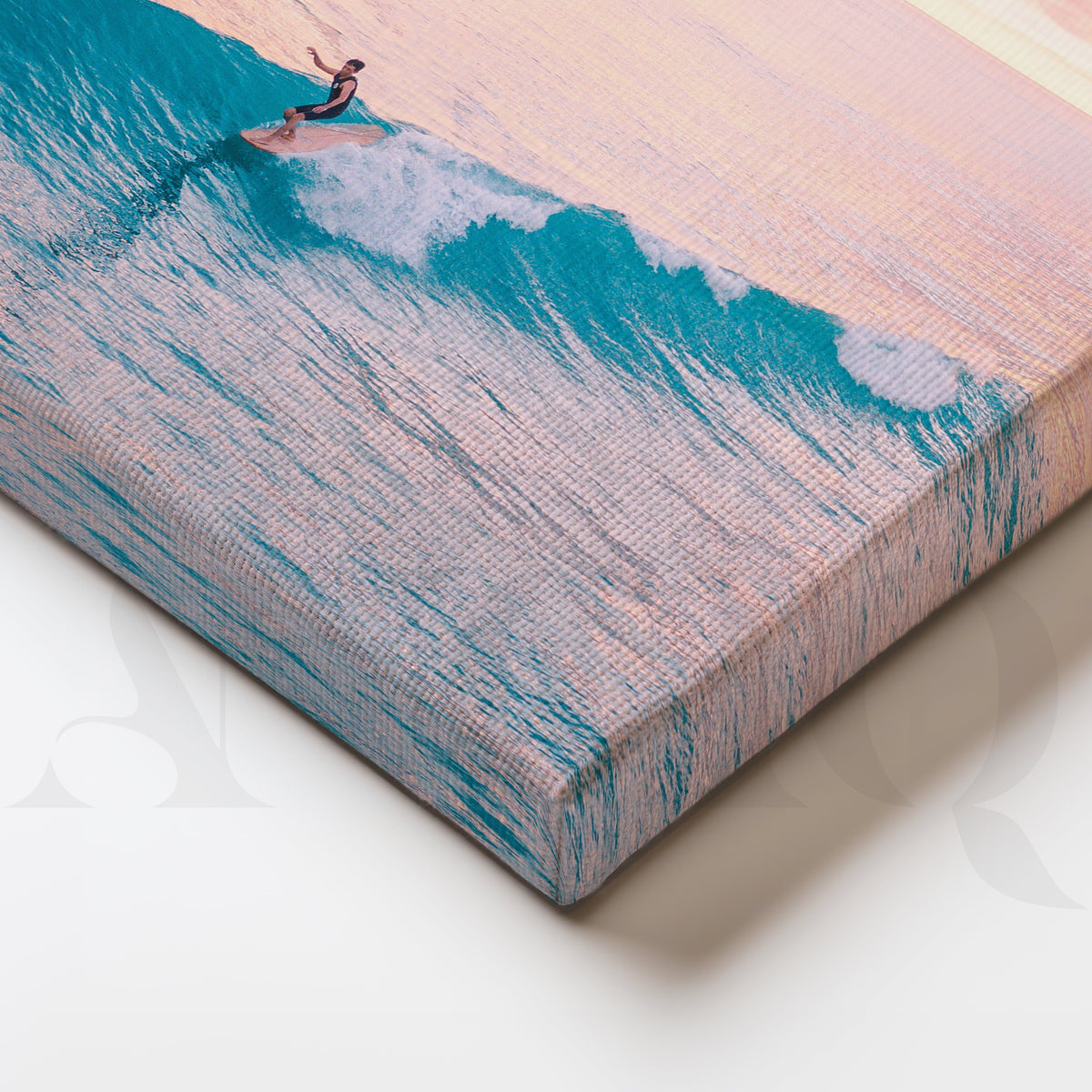 Pastel Sunset Shores Gallery Wall – Set of 3 Artworks – Asha Art Studio – Image 2