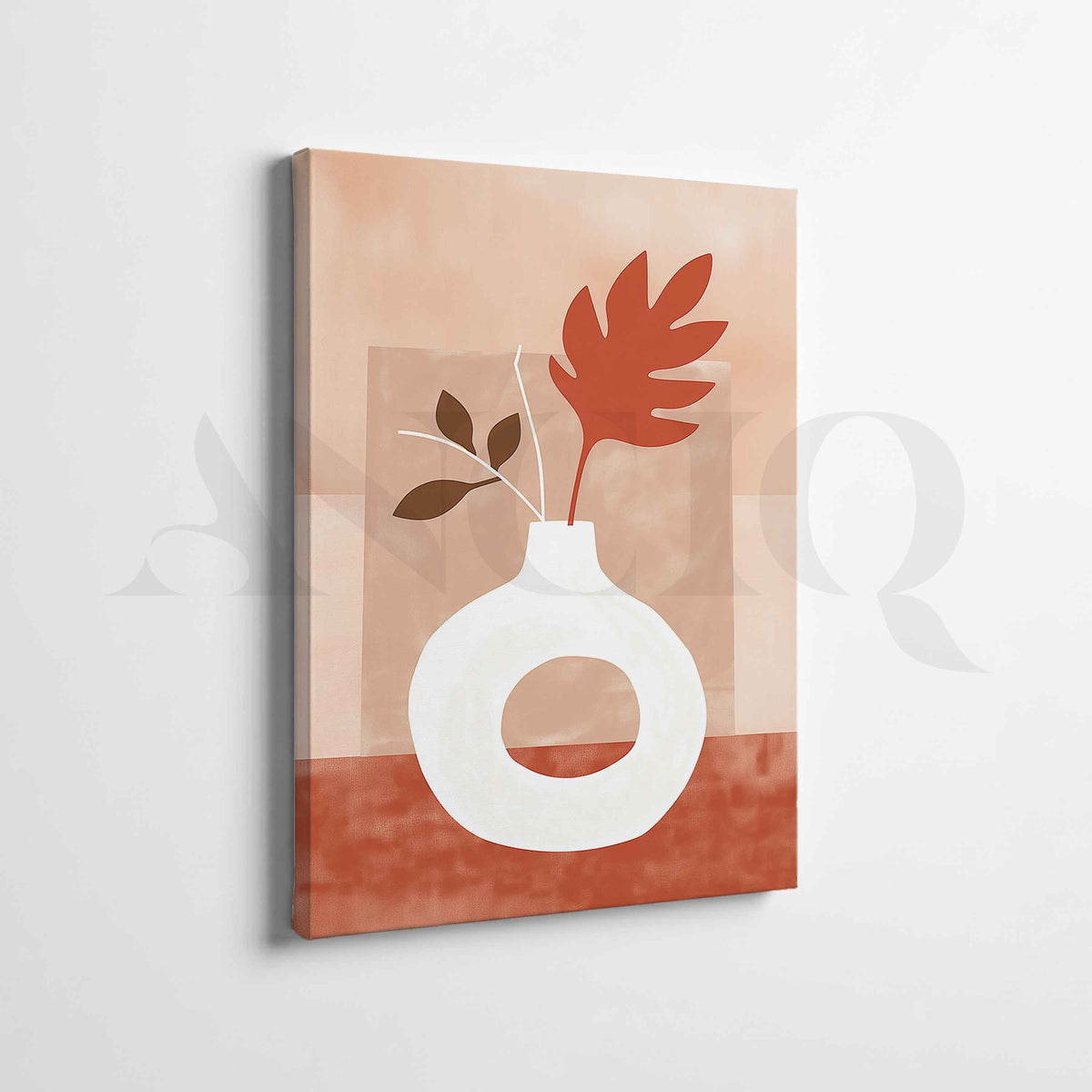 Warm Boho Botanical Gallery Wall Set of 4 – Asha Art Studio – Image 4