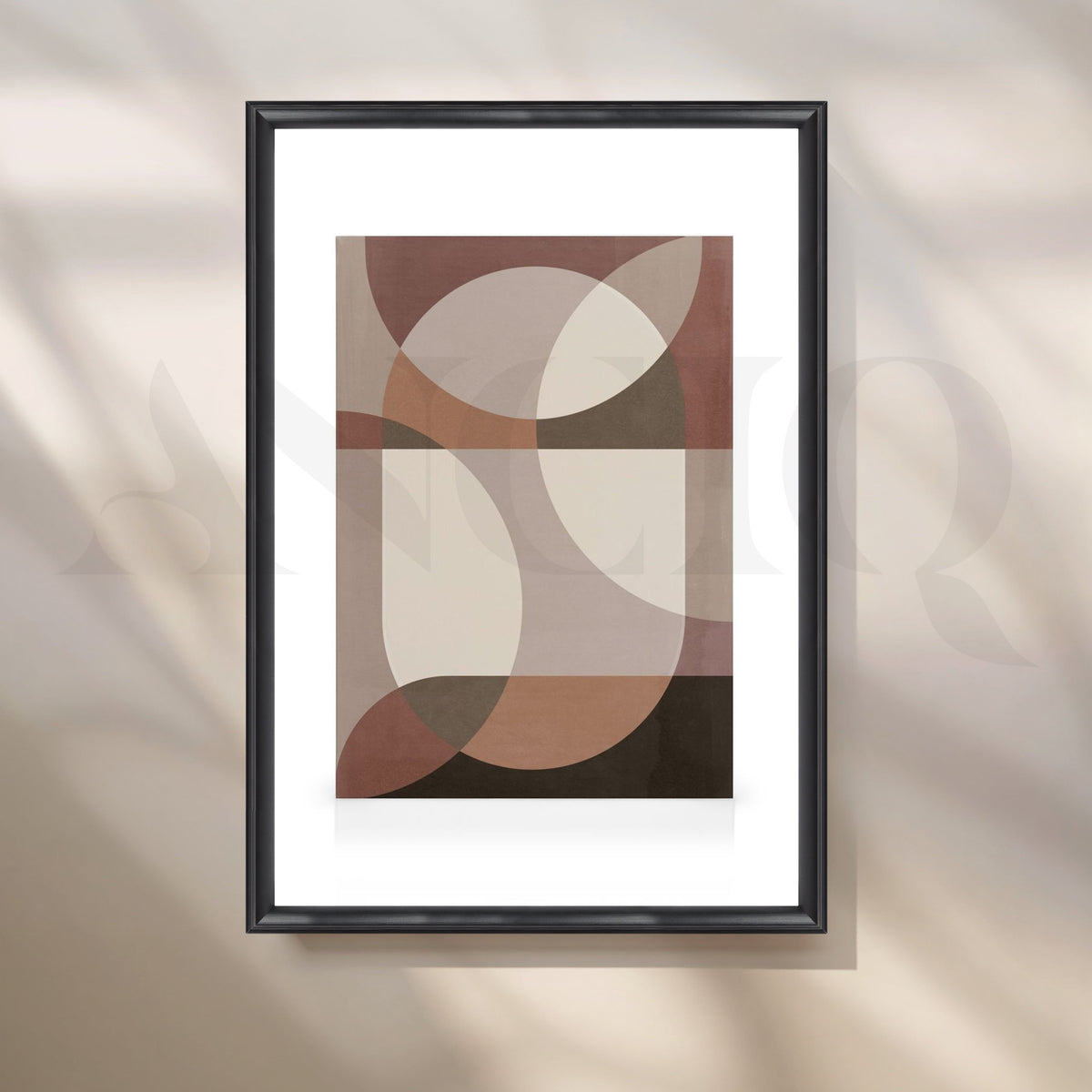 Geometric Abstract Canvas Artwork – Asha Art Studio – Image 3