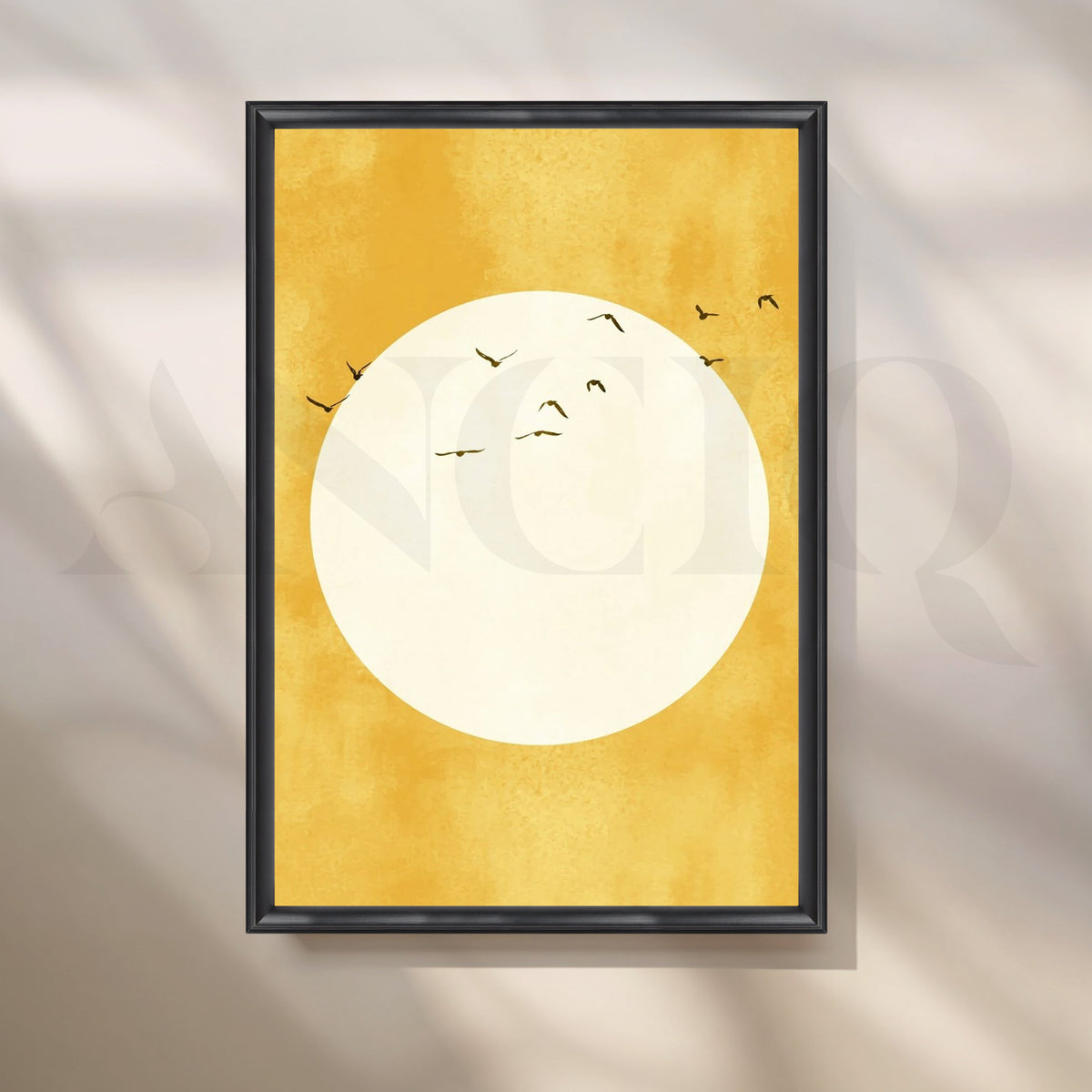 Golden Horizon Canvas Artwork – Asha Art Studio – Image 3