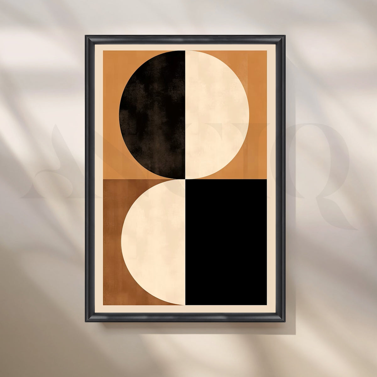 Modern Geometric Canvas Artwork – Asha Art Studio – Image 3