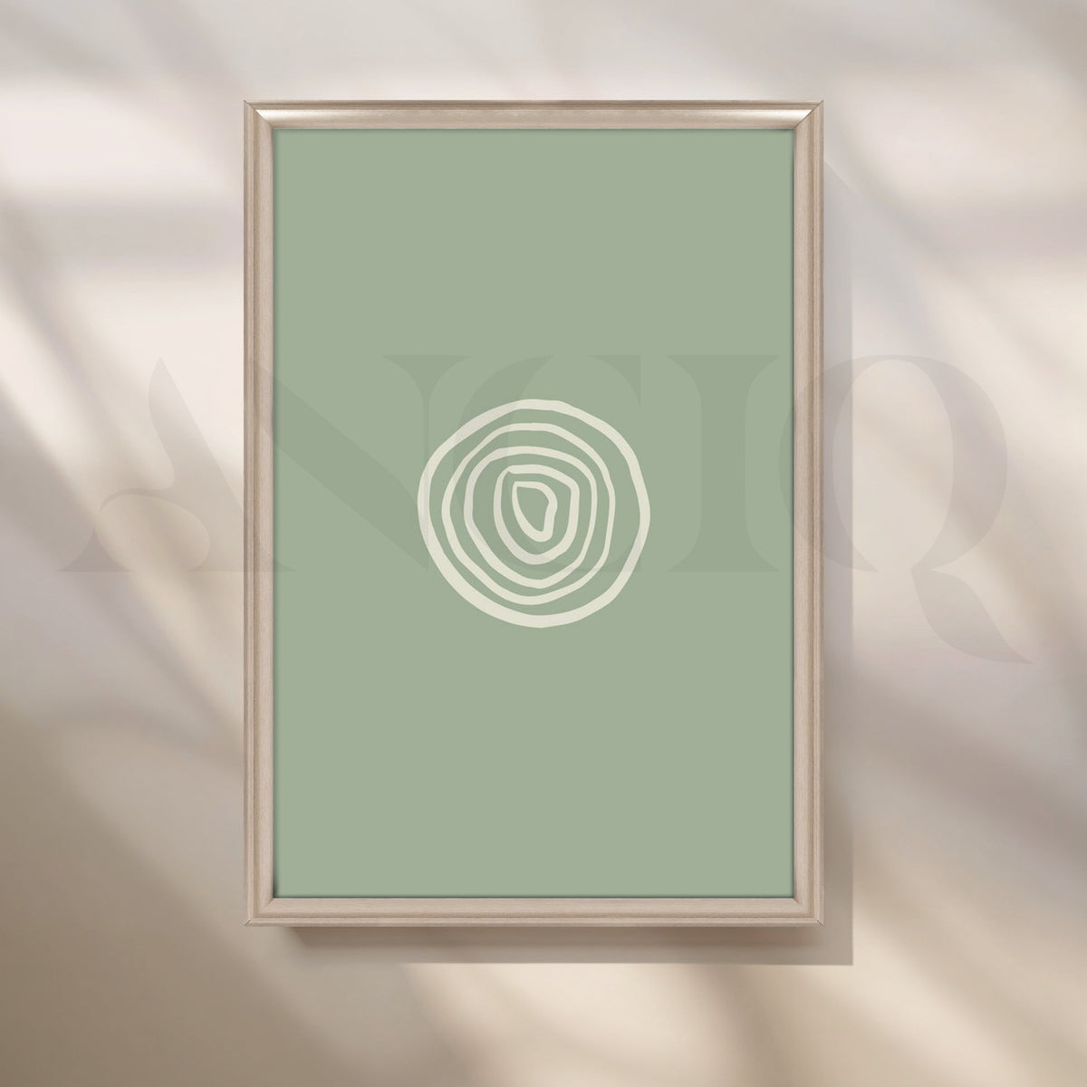 Center of Calm Canvas Artwork – Asha Art Studio – Image 4