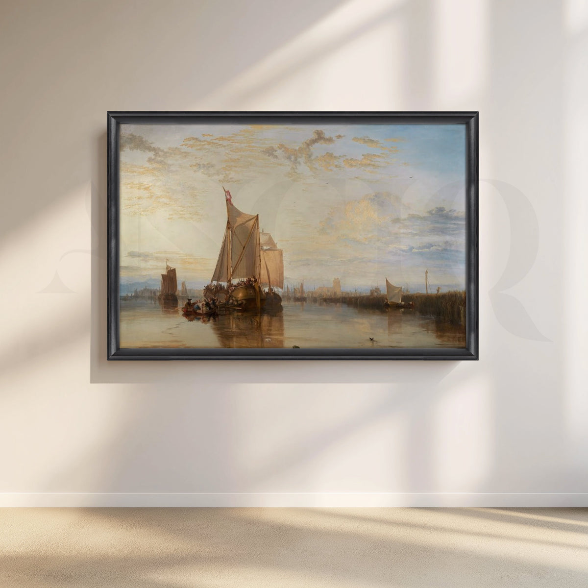 Evening Sail Canvas Artwork – Asha Art Studio – Image 3