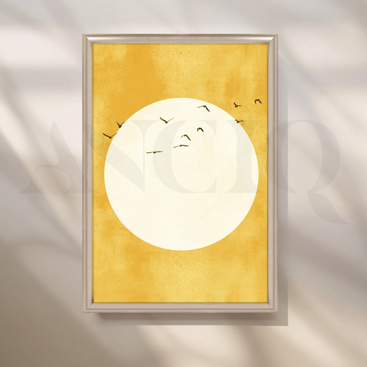 Golden Horizon Canvas Artwork – Asha Art Studio – Image 4