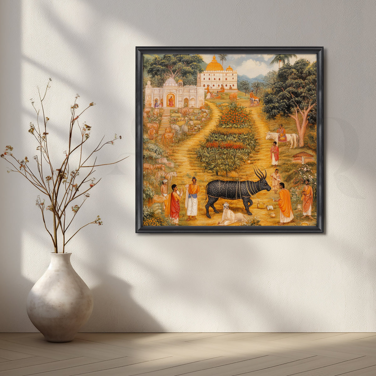 Sacred Path Canvas Artwork – Asha Art Studio – Image 3
