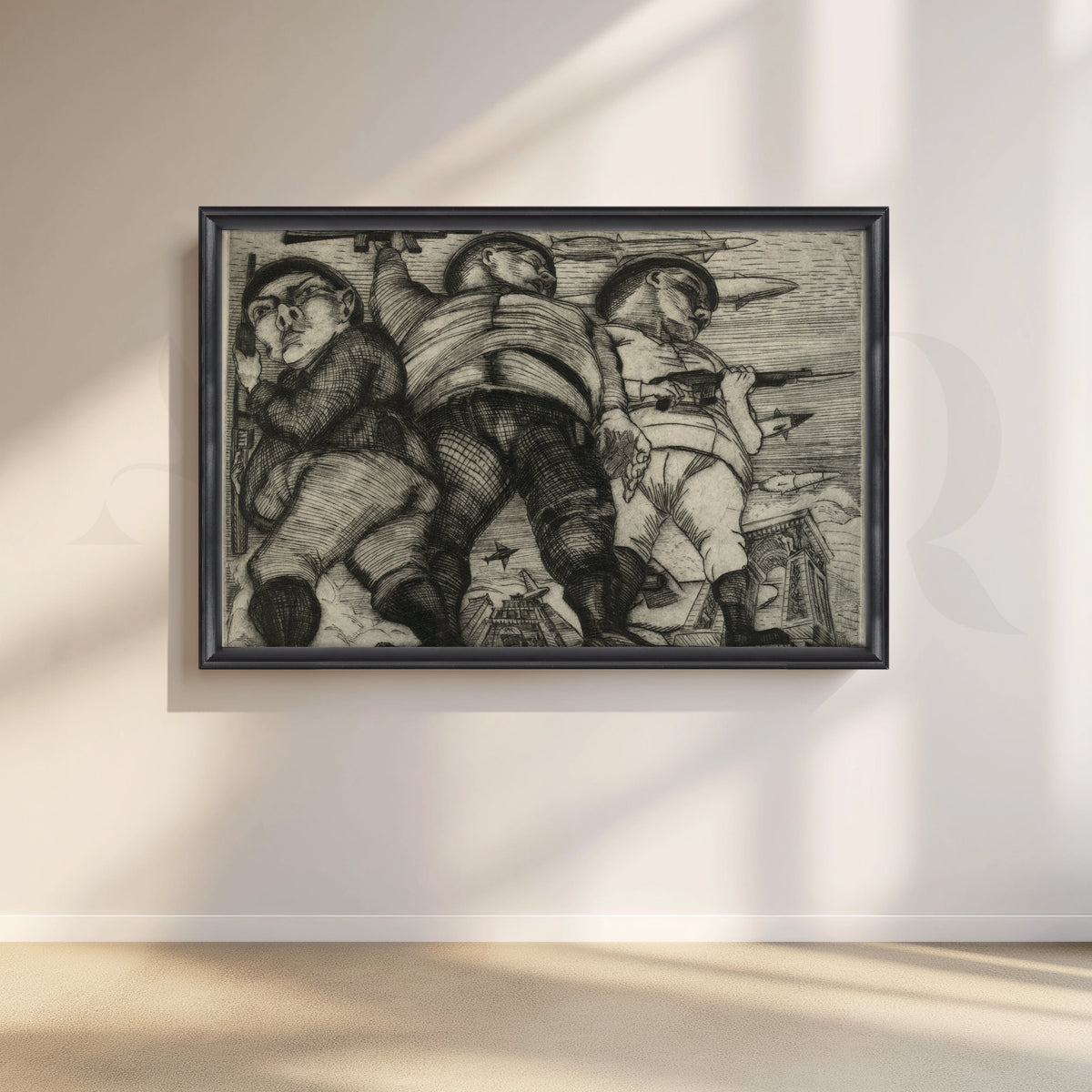 March of the Soldiers Canvas Artwork – Asha Art Studio – Image 3