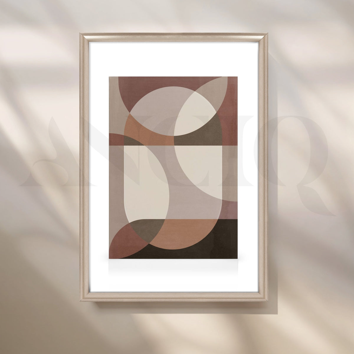 Geometric Abstract Canvas Artwork – Asha Art Studio – Image 4
