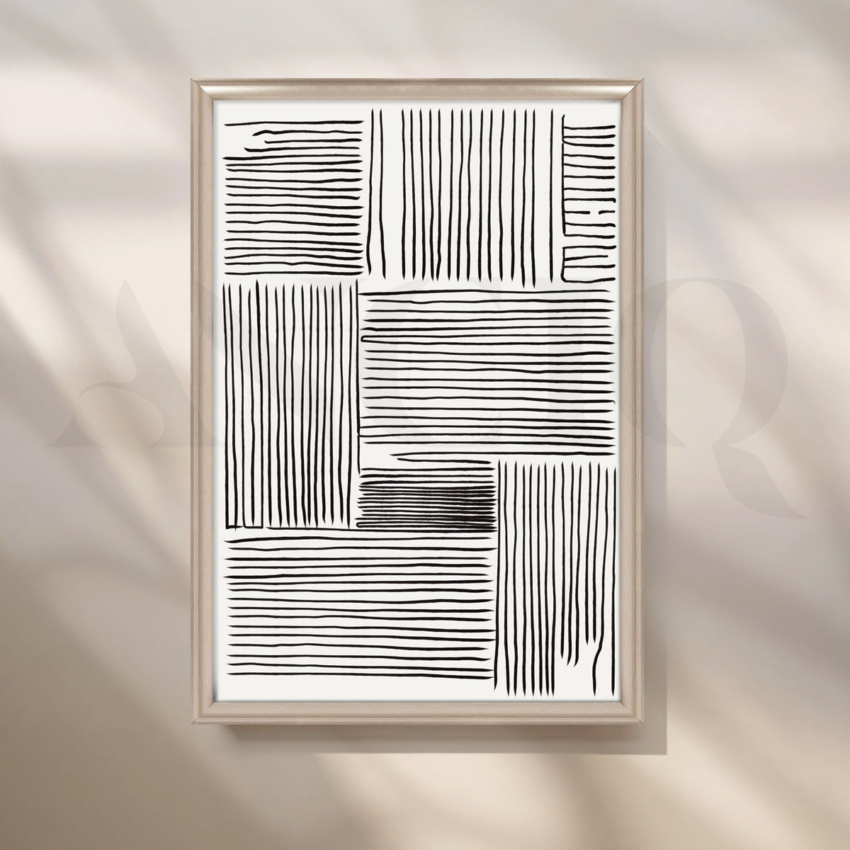 Linear Mind Canvas Artwork – Asha Art Studio – Image 4