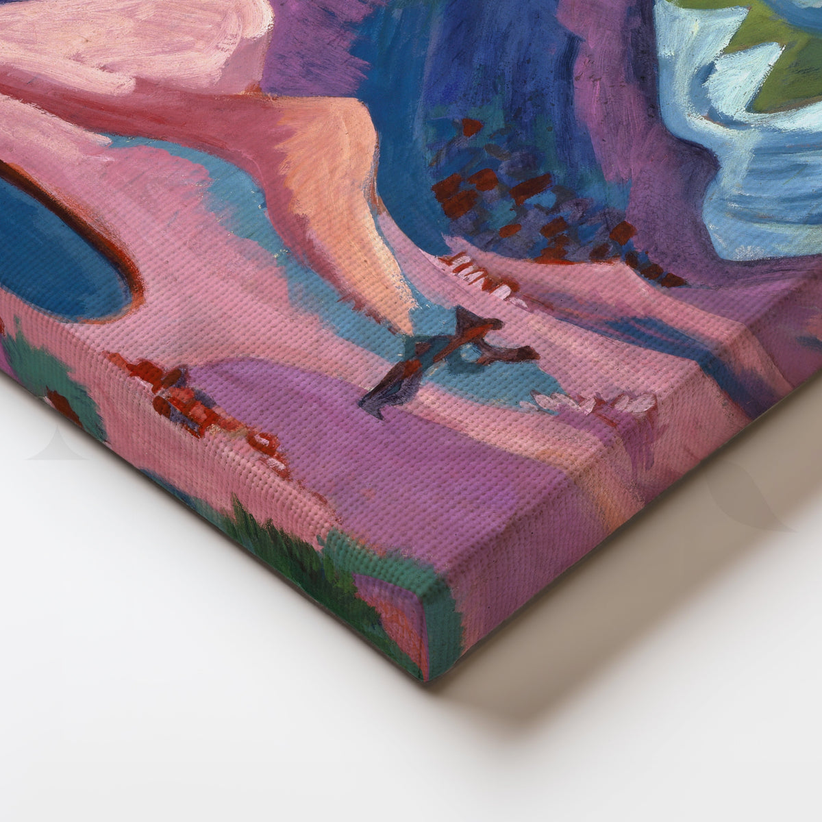 Amethyst Canyon Canvas Artwork – Asha Art Studio – Image 2