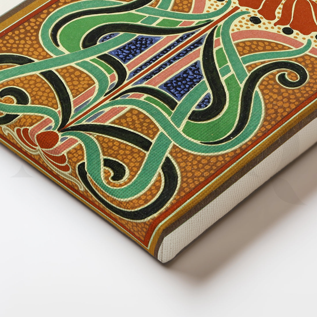 Nouveau Floral Panel Canvas Artwork – Asha Art Studio