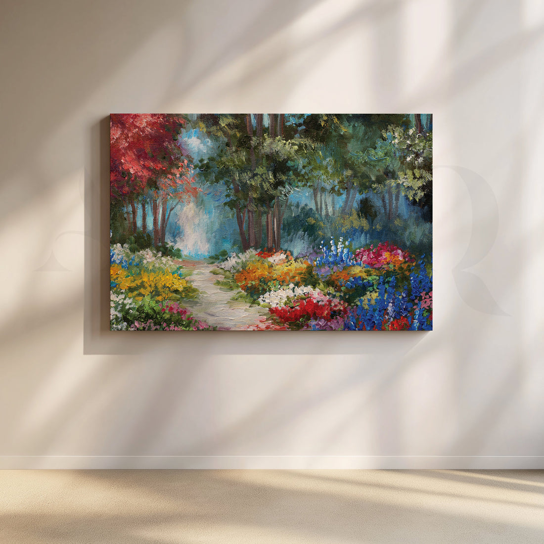 Enchanting Flower Garden Artwork – Asha Art Studio