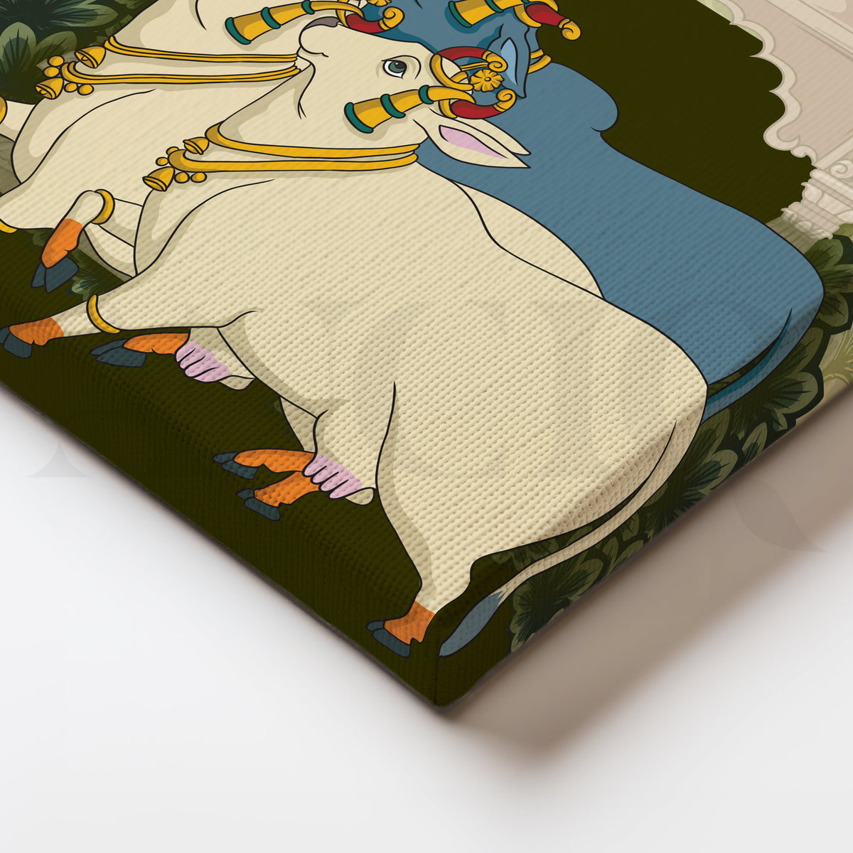 Divine Companions Canvas Artwork – Asha Art Studio – Image 2