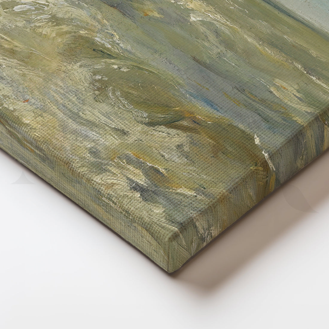 Rough Sea and Distant Sails Canvas Artwork – Asha Art Studio