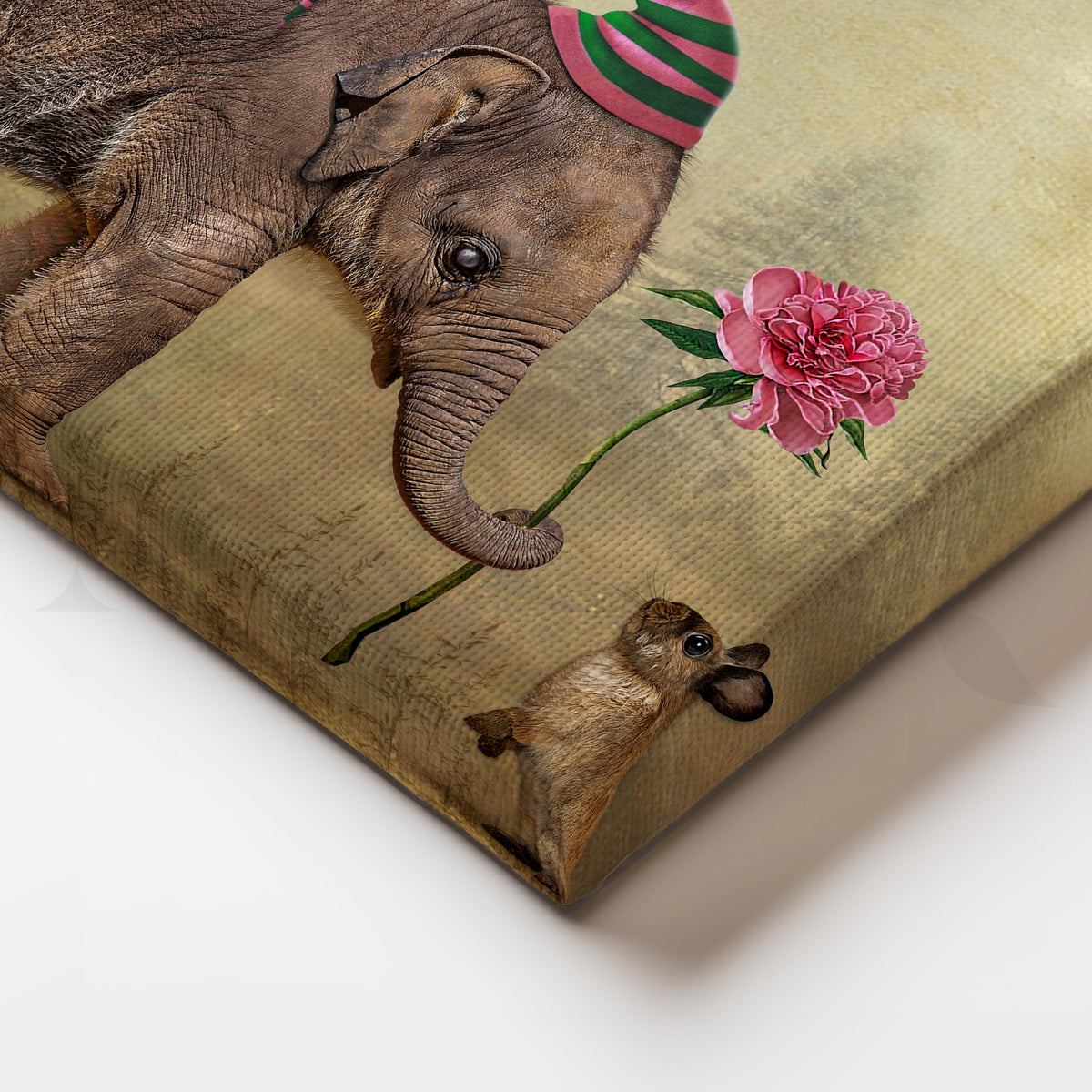 The Gentle Exchange Canvas Artwork – Asha Art Studio – Image 2
