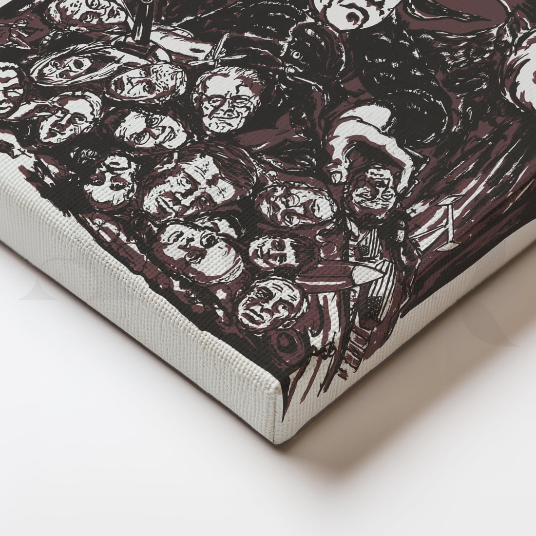 The Battle for Reality Canvas Artwork – Asha Art Studio