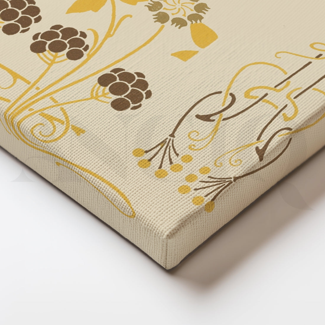 Nouveau Floral Line Canvas Artwork – Asha Art Studio