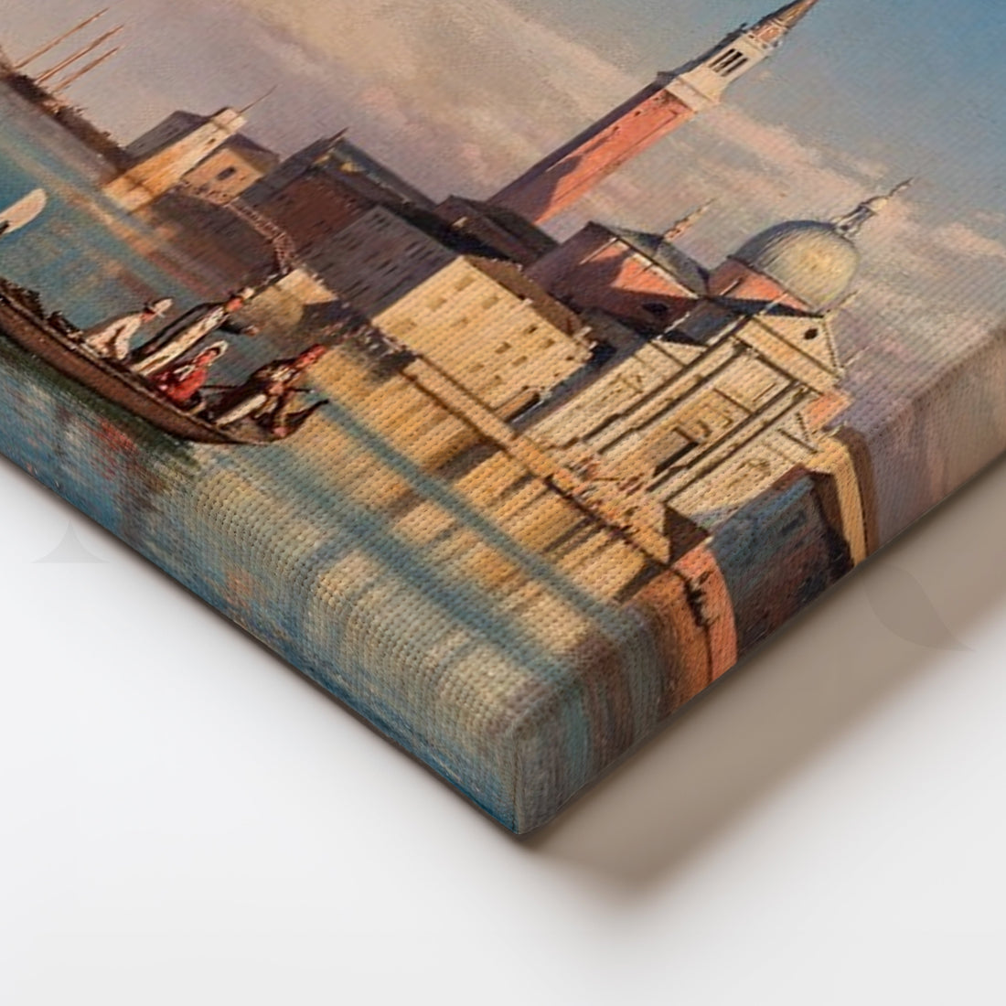 San Giorgio Silhouette Canvas Artwork – Asha Art Studio