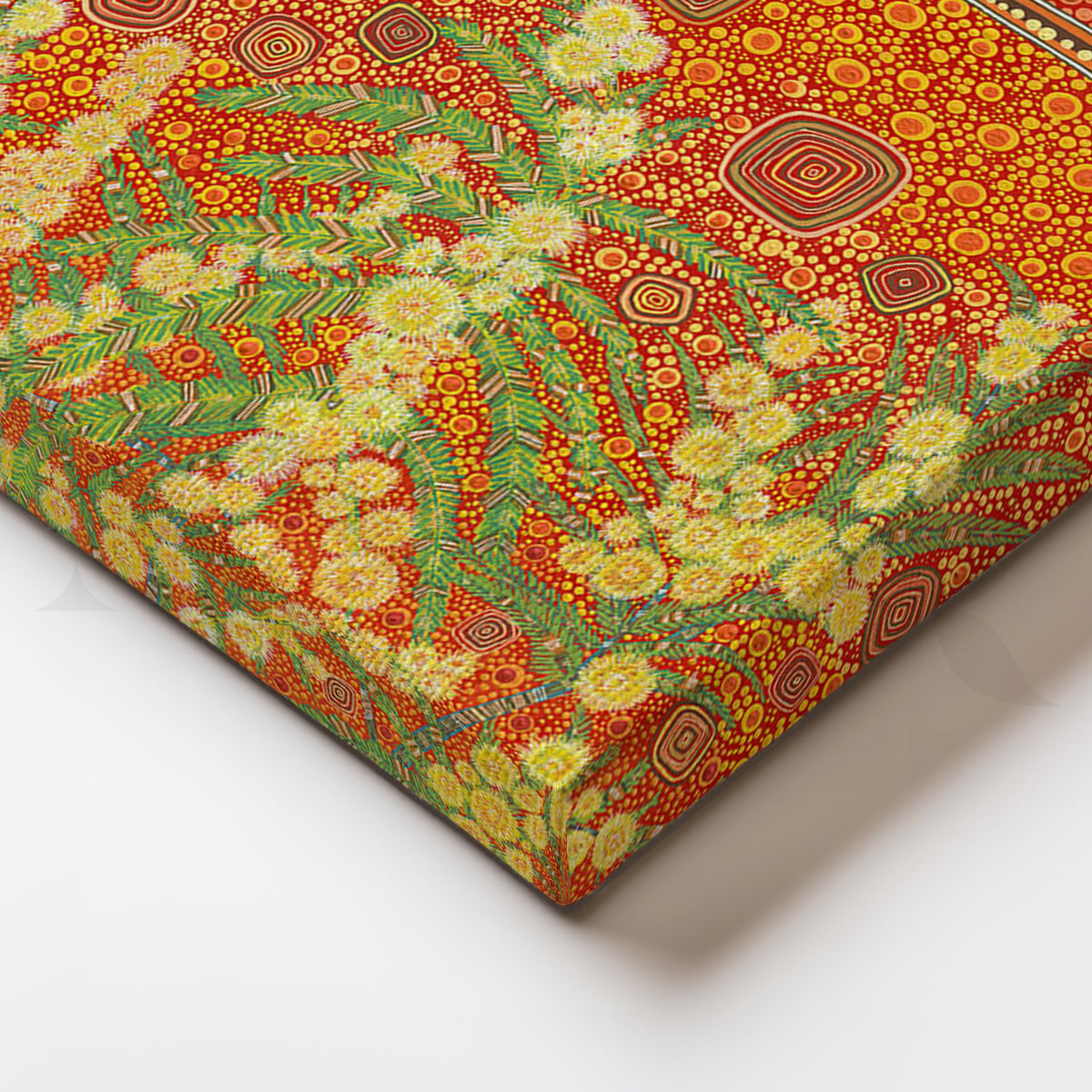 Wildflower Dreaming Canvas Artwork – Asha Art Studio – Image 2
